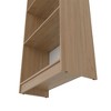 PAGED Bookshelf Wood Storage Shelves with Space-Saving Design, Bookcase for Home Office, Study - 3 of 4