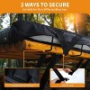 DoCred Heated Massage Stadium Seats, 6 Reclining Position Bleacher Seat with Back & Arm Support, 3 Levels of Heat&Massage - 4 of 4