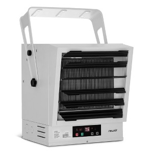 Newair Hardwired 240v Electric Workshop Garage Heater 10,000W Powerful Fan-Forced Rapid Heat for Ceiling, Wall or Counter Mount, 1605 sq. Ft. - 1 of 4