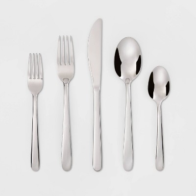 Stainless Steel 20pc Silverware Set - Made By Design&#8482;