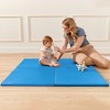 ECR4Kids SoftZone Play Patch Activity Mat Squares, Modular Playmat, 4-Pack - 3 of 4