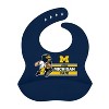 BabyFanatic Officially Licensed Unisex Silicone Baby Bib - NCAA Michigan Wolverines - 2 of 4