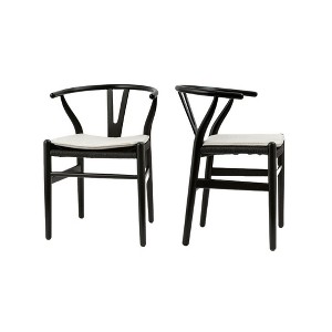NicBex  Set of 2 Modern Classic Mid-Century Wishbone Dining Chair,Kitchen Side Chairs for Kitchen,Living Room - 1 of 4