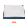 Unique Bargains Indoor Ceramic Square Plant Pot Saucers Tray 2 Pcs - 4 of 4