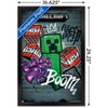 Trends International Minecraft - Creeper Do Not Enter Framed Wall Poster Prints - 3 of 4
