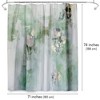 Americanflat 71" x 74" Shower Curtain, Leaf It Alone by Christine Olmstead - 2 of 4