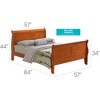 Full Size Platform Bed with Headboard for Bedroom - 2 of 4
