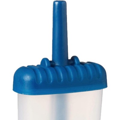 Blueberry Plastic Popsicle Molds with Drip-Guard Set