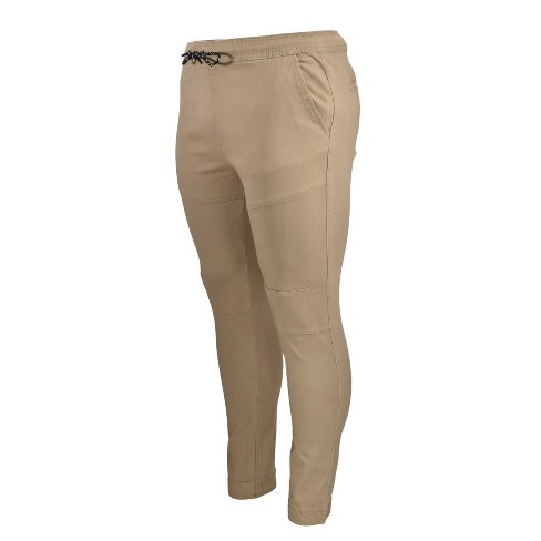 Burnside Men's Slim Fit Stretch Twill Jogger Pant