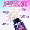 Collagen Peptides for Women & Men - Type I, II, III, V, X Multi Collagen Pills, Hydrolyzed Collagen Peptides Supplements, Nature's - 180 Capsules - 4 of 4