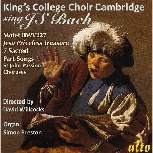 Bach & King's College Choir Cambridge & Wilcocks - King's College Choir Sings J.S. Bach (CD) - 1 of 1