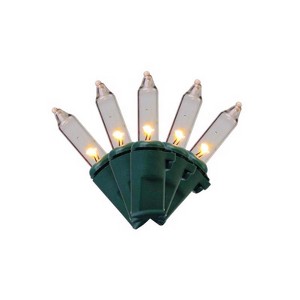 Celebrations Classic LED T5 Warm White 300 CT String Christmas Lights 74.5 FT - Case of 12 - 1 of 4