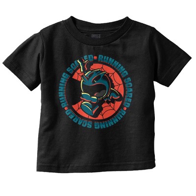 PACMAN Halloween Running Scared Toddler Baby Graphic T Shirt Brisco Brands