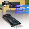 SereneLife Folding Electric Motorized Treadmill - Black - SLFTRD213.5 - Smart Bluetooth with 12 Preset Programs - 4 of 4