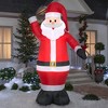 Gemmy Christmas Airblown Inflatable Santa S LG, 9 ft Tall, Red - 2 of 2
