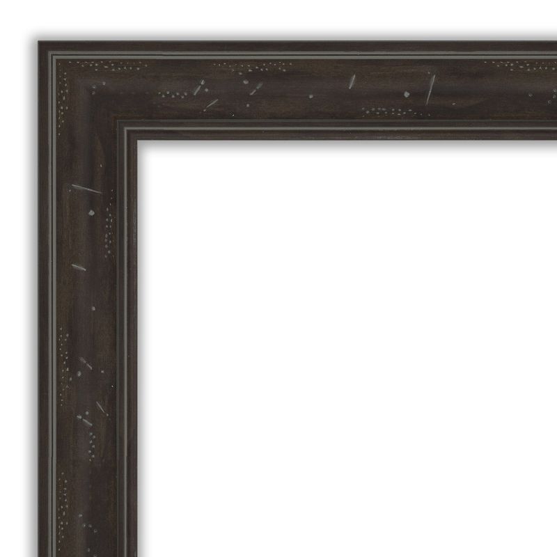 Amanti Art Shipwreck Greywash Narrow Non-Beveled On the Door Mirror Full Length Mirror, Wall Mirror 52 in. x 18 in, 2 of 10
