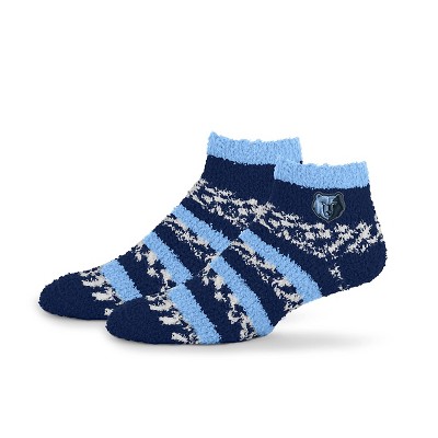 Nba Memphis Grizzlies Multi Stripe Fuzzy Socks : Target