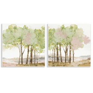 Stupell Industries Idyllic Spring Awakening 2pc Wall Plaque Art Set - 1 of 4