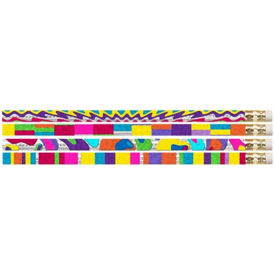 Musgrave Pencil Company Watercolors Motivational/Fun Pencils, Pack of 12/10 Packs