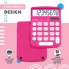 CATIGA 8-Digit Desktop Calculator, Solar Power, Large LCD, Big Buttons, 4-Function for Home, Office, School, Business, CD-8185 - 4 of 4