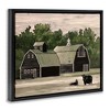 Stupell Industries Stable Barn Country Rural Cattle Floating Frame Canvas Art - 2 of 4