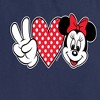 Women's - Disney - Peace Love Minnie Short Sleeve Graphic T-Shirt - 2 of 4