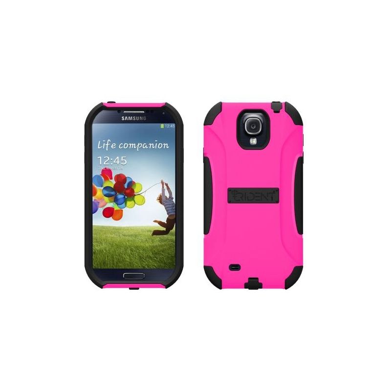 Trident - Aegis Case for Samsung Galaxy S4 - Black/Pink, 1 of 2