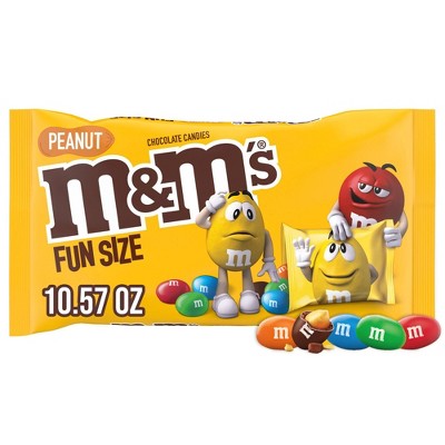 M&M's Peanut Fun Size Chocolate Candy - 10.57oz