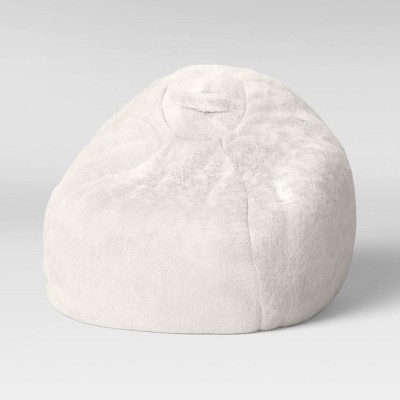 Small fur on sale bean bag