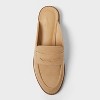 Women's Carol Loafer Mule with Memory Foam Insole - Universal Thread™ Beige - 3 of 4