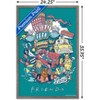 Trends International Friends 30th - Latte Framed Wall Poster Prints - 3 of 4