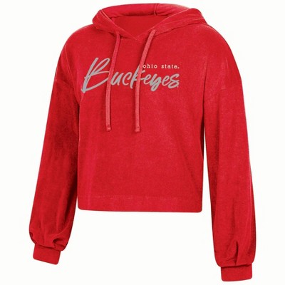 NCAA Ohio State Buckeyes Women's Terry Hooded Sweatshirt