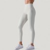Anna-Kaci Active Women's High Waist Seamless Full Length Leggings with Wide Waistband - 2 of 4