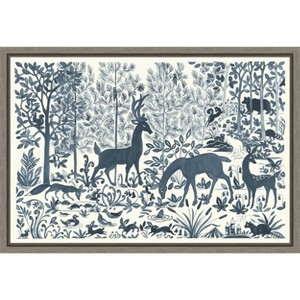 Amanti Art Forest Life I by Miranda Thomas Framed Canvas Wall Art - 1 of 4