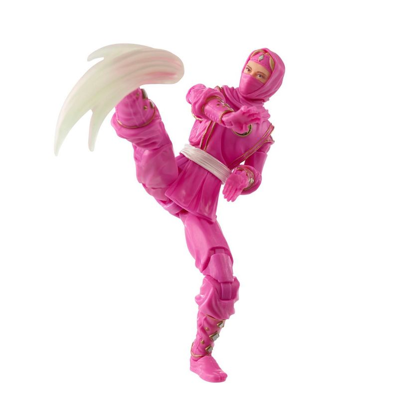 Power Rangers Lightning Collection Mighty Morphin Ninja Pink Ranger Action Figure (Target Exclusive), 6 of 18