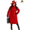 HalloweenCostumes.com Plus Size Women's Authentic Carmen Sandiego Costume. - 2 of 4