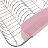 Chrome Plated Steel 2-Piece Small Dish Drainer by Sweet Home Collection® - 2 of 4