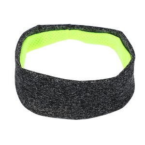 Unique Bargains Stretchy Soft Sweat Wicking Yoga Headband Sweatband for Men Women 1 Pcs - 1 of 4