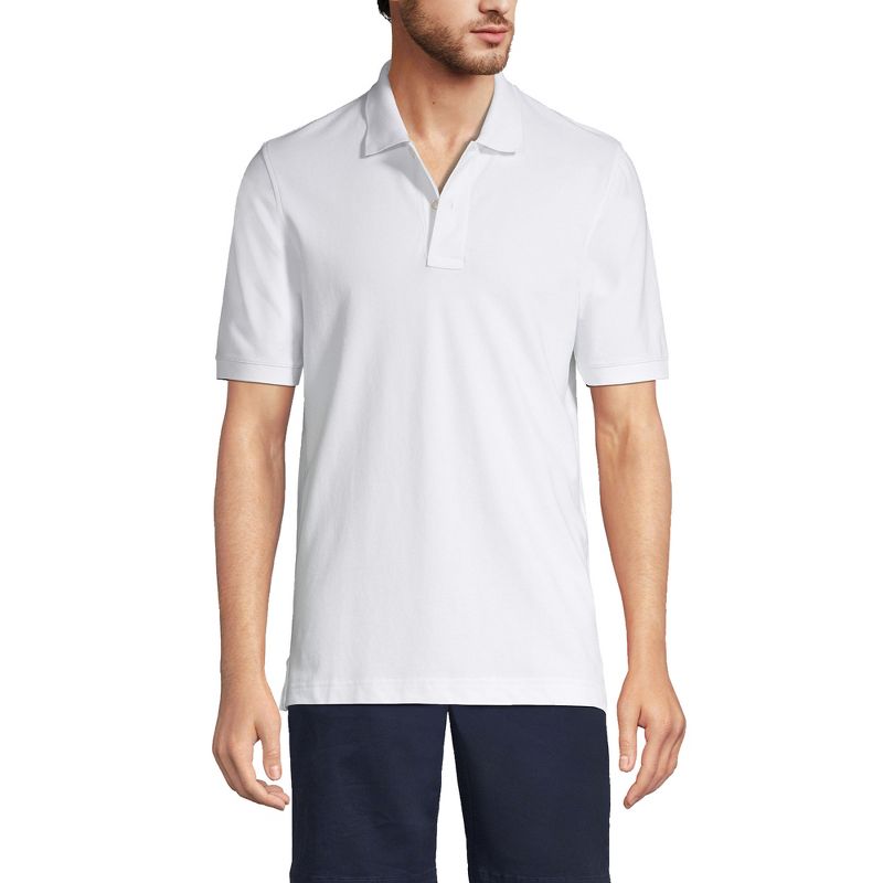 Lands' End Men's Short Sleeve Comfort-First Mesh Polo Shirt, 1 of 3