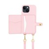 Bryten Silverlake Vegan Leather Wallet Crossbody Phone Case for iPhone 14 / iPhone 13 - 2 of 4