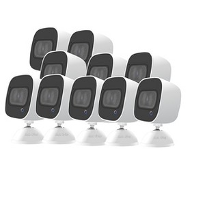 Ask OLA! 2-Way Voice Command Smart Security Camera, WiFi HD Surveillance, Motion Detection & Night Vision, Home & Office Monitoring 10 Pack - 1 of 4
