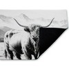 Stupell Industries Highland Sketch in Mountains Printed Outdoor Door Mat, design by Kim Allen, 18"x30" - 2 of 4