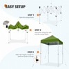 EAGLE PEAK 5x5ft Easy Setup Pop Up Canopy Folding Tent Sun Shelter UV50+ - 2 of 4
