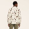 Adult Bird Motif Long Sleeve Button-Down Flannel Shirt - Woolrich x Target Cream Multi - 3 of 4