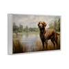 Stupell Industries Retriever Dog & Pond, 16" x 24" - 3 of 4