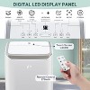 Portable Air Conditioner 14,000 BTU Cooling up to 750 Sq. Ft, Energy Efficient AC Unit for Home - 4 of 4