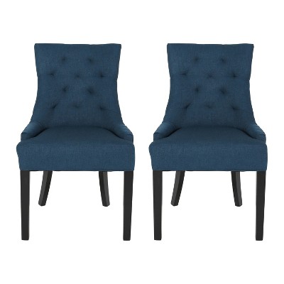 NicBex Modern Dining Chairs Set of 2 with Curved Tufted Backrest for Living Room,Meeting Room,Bedroom