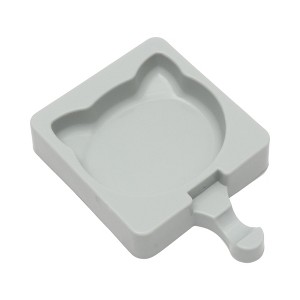 Unique Bargains Popsicles Mould Cat Face Shape Comes with 20 Stick Hand Washable 3.74"x5.71" 1 Pc - 1 of 4