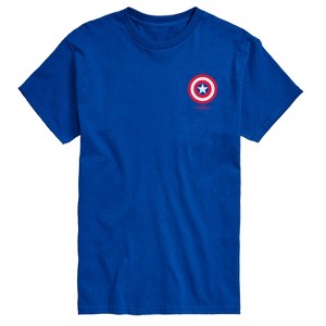 Men's - Marvel - Captain America Icon Short Sleeve Graphic T-Shirt - 1 of 4