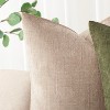 LISM Throw Pillow Covers 2-Pack Chenille Decorative Pillowcases Accent Cushion Cover for Home - 4 of 4